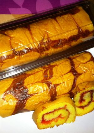 Foto resep Bolu Gulung Batik (oven)