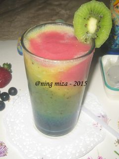 Foto resep 20. Rainbow juice