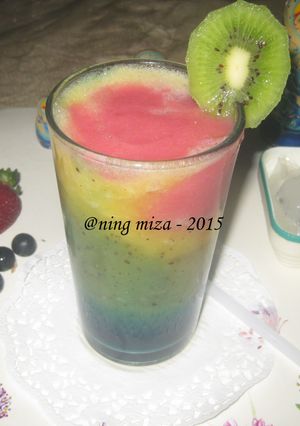 Foto resep 20. Rainbow juice