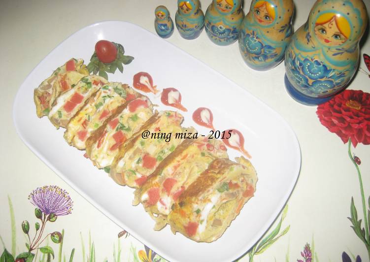 36. Tamagoyaki (Telur Dadar Gulung) Ala Aku