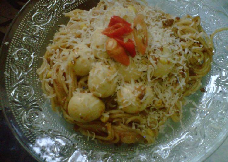 kolaborasy spagety telur puyuh