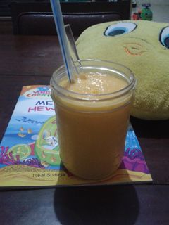Foto resep mango smoothie