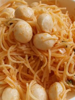 Foto resep Angel Hair with Fish Ball