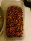 Kering teri tempe ala SR