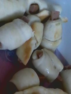 Foto resep sosis gulung adonan roti