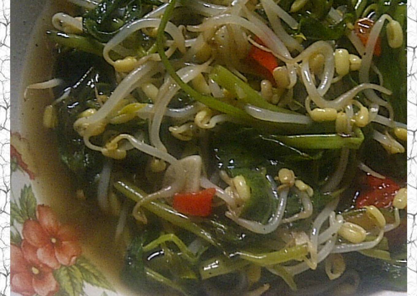 Cah Kangkung Tauge Istimewa