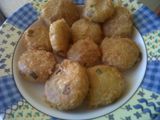 Perkedel kentang celup telur