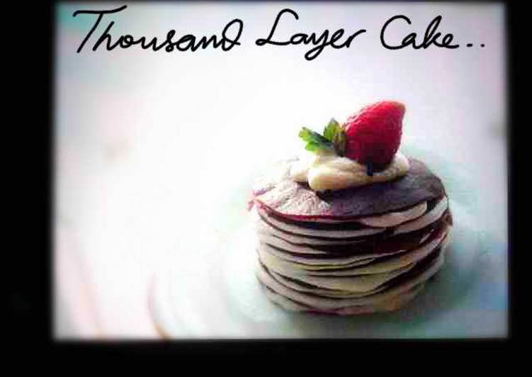 Thousand Layer Cake