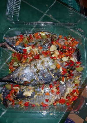 Foto resep ikan cakalang dabu dabu manado