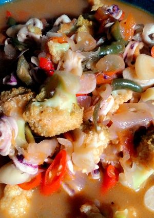 Foto resep saus tiram cumi brokoli ala aniezafa