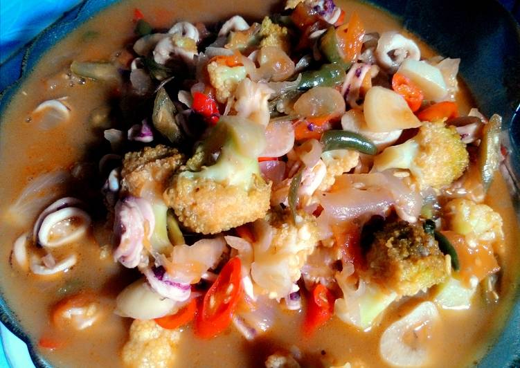 Resep saus tiram cumi brokoli ala aniezafa yang Bikin Ngiler