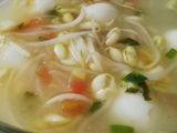 Resep utk balita: sayur toge telur