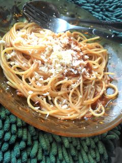 Foto resep spagheti healthy for baby and family