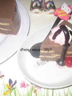 Foto resep 30. Puding Coklat Biskuit