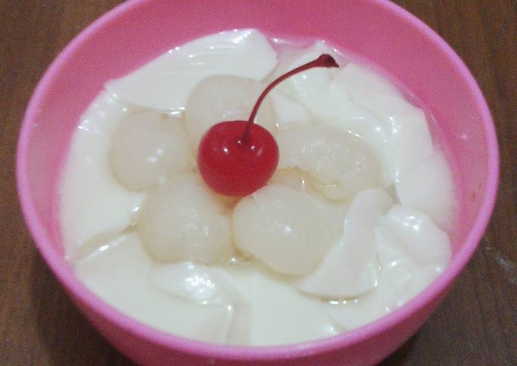 Puding Air Tahu