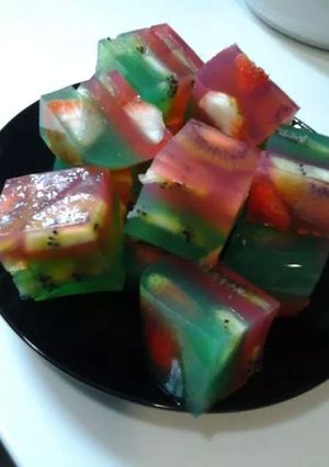 Foto resep Agar-Agar buah