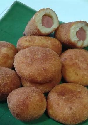 Foto resep Nugget Nasi isi Sosis..