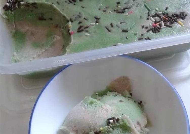 Resep Banana ice cream super Enak.. dan Gampang buatnya, Anti Gagal
