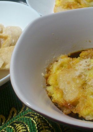 Foto resep Pempek Campur Telur 
