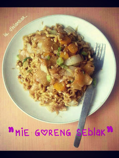Foto resep mie goreng seblak