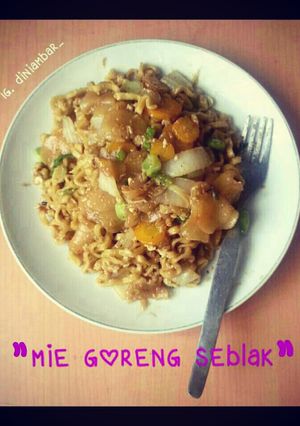 Foto resep mie goreng seblak