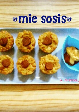 Foto resep mie sosis