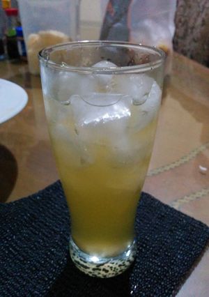 Foto resep es jeruk songkit segar