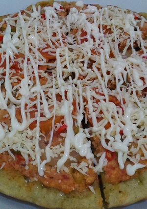 Foto resep Pizza Bayam