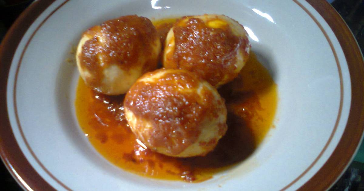Resep Telur Balado oleh Heny Rosita - Cookpad