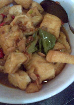 Foto resep tahu tauco ikan asin jambal