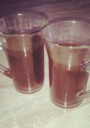 Foto resep jahe hangat simpel
