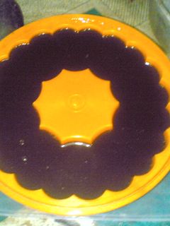 Foto resep puding coklat