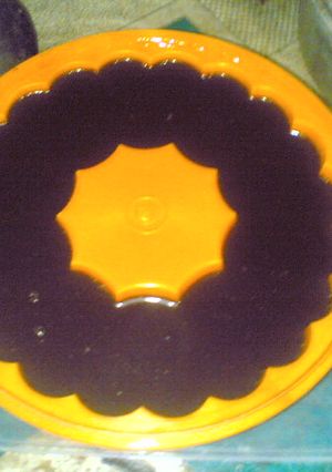 Foto resep puding coklat