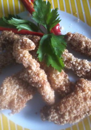 Foto resep chicken katsu kriuk selangit