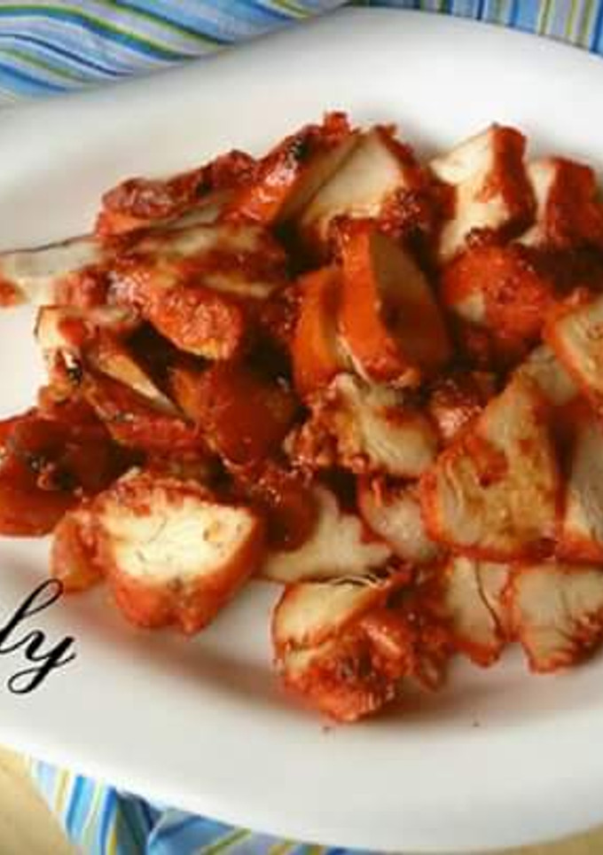Foto resep Charsiew/daging merah panggang