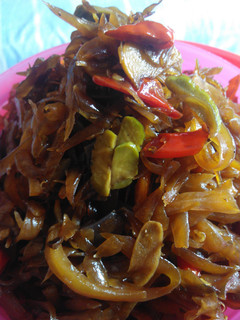 Foto resep oseng kates (tumis pepaya mentah)