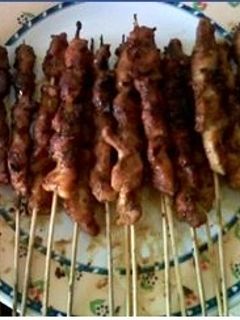 Foto resep sate ayam favorit ala Menikawarno