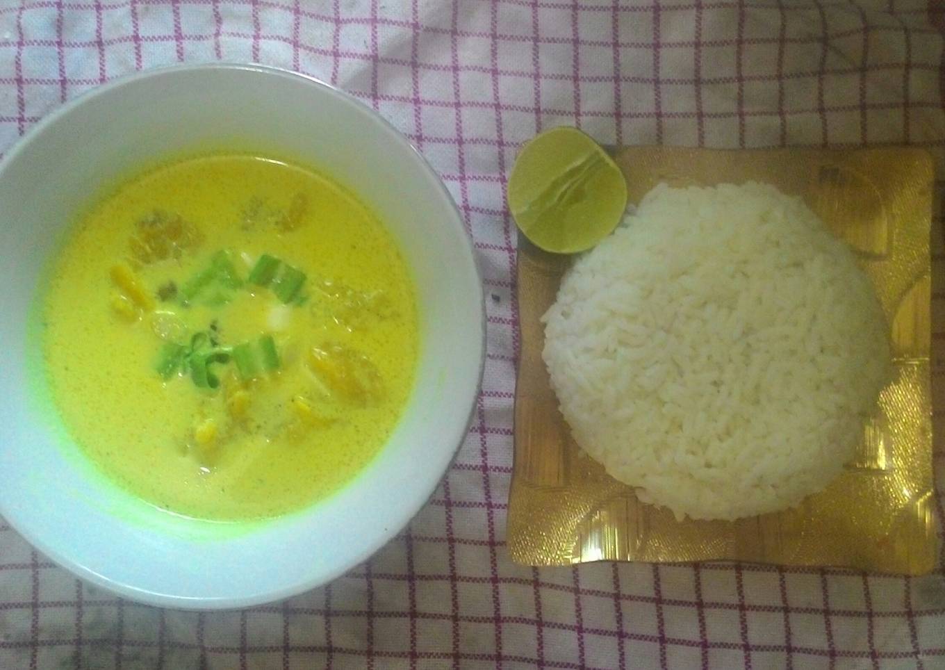 soto Betawi isi babat, ayam n daging