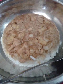 Foto resep Nasi Tim Ayam Tempe