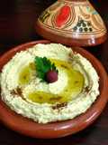 Egyptfood with hummus