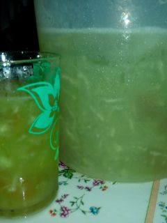 Foto resep es melon parut