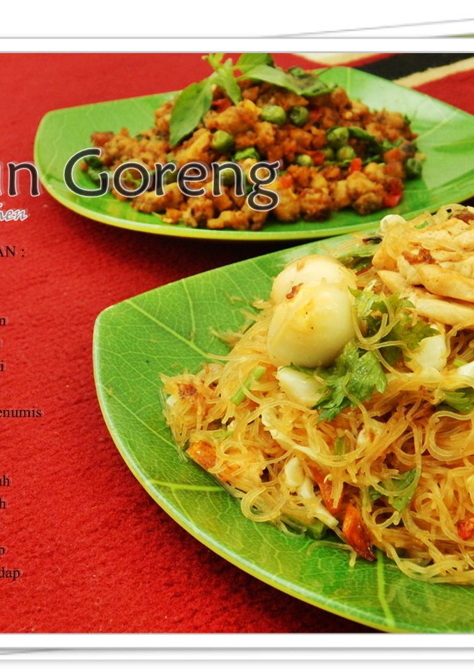 Foto resep 04. Bihun Goreng ekstra pedasss