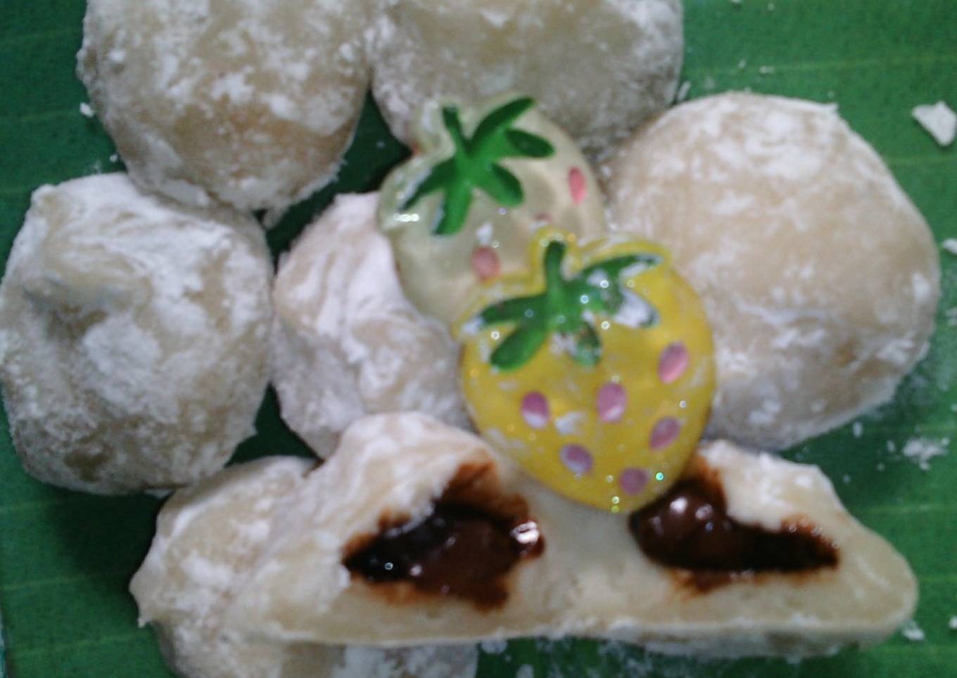 Resep mochi idola  ( cm 5 menit jd )