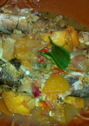 Foto resep iwak belanak (ikan belanak) asam rembang