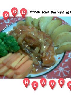Foto resep steak ikan salmon ala nita