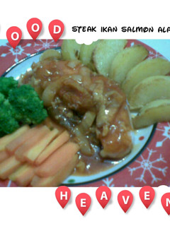 Foto resep steak ikan salmon ala nita