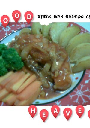 Foto resep steak ikan salmon ala nita