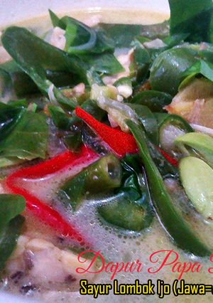 Foto resep Sayur Cabe Hijau (Jawa= Jangan Lombok/Jangan ndeso)