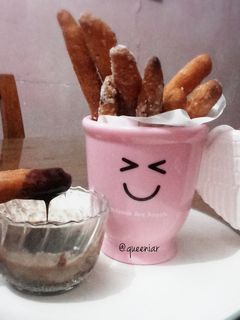 Foto resep Churros ala Indo *Eggless