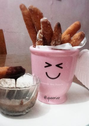 Foto resep Churros ala Indo *Eggless